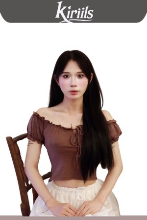 Áo thun nữ bèo thắt nơ